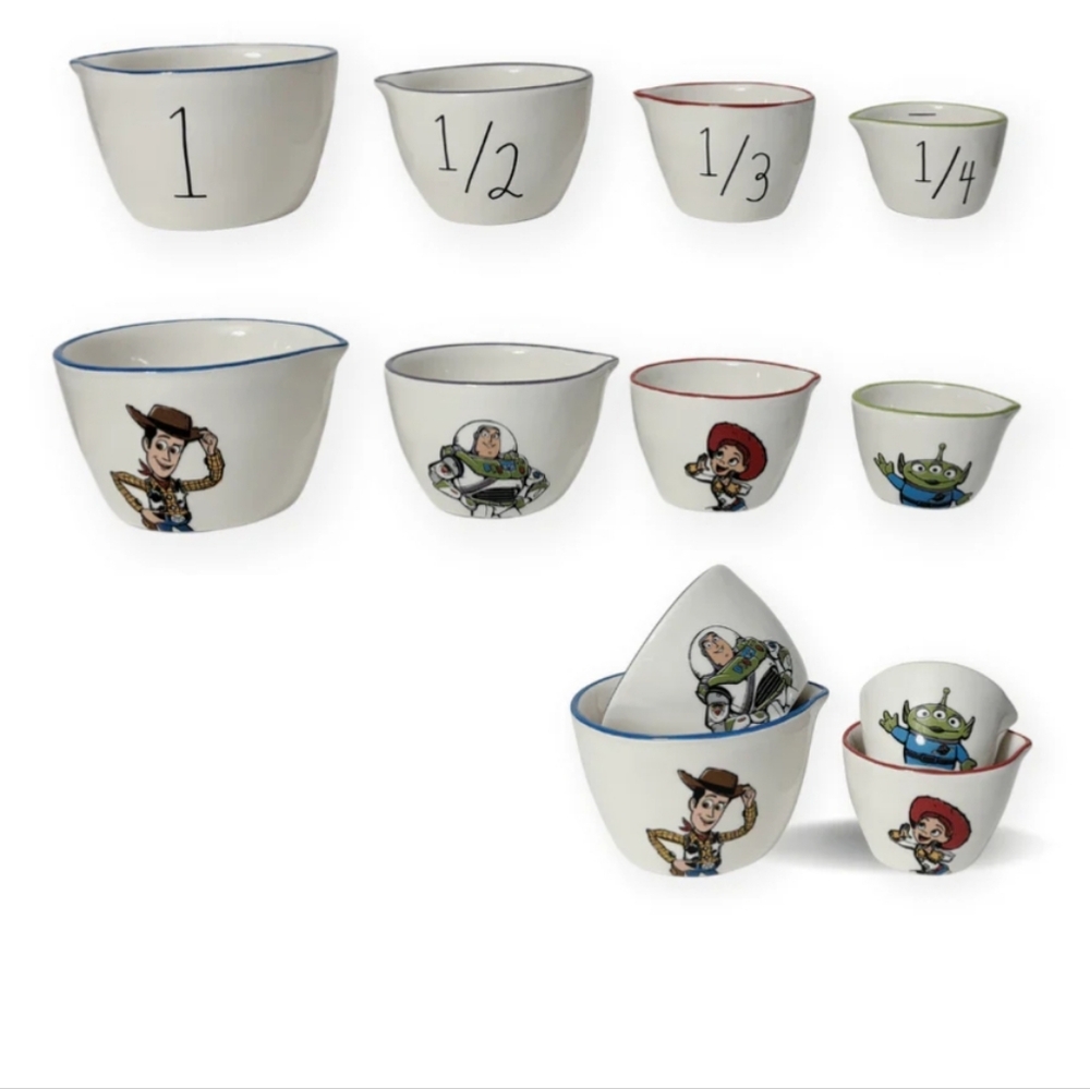 Rae Dunn x Disney Toy Story Measuring Cups